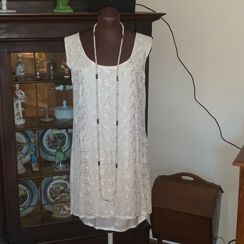 Cream dress/long tunic